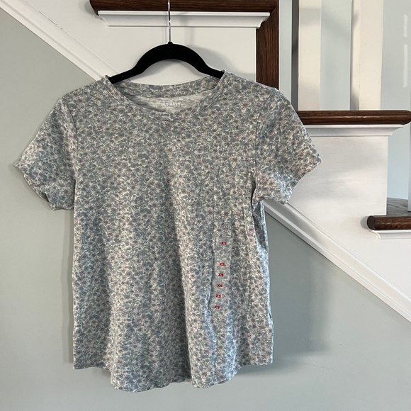 NWT Old Navy Everywear Floral T-Shirt - Size XS - Picture 2 of 8